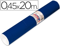 Rollo adhesivo Aironfix unicolor azul mate