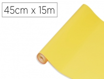 Rollo adhesivo D-c-fix amarillo lima ancho