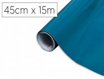 Rollo adhesivo D-c-fix azul petroleo ancho
