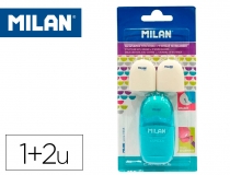 Sacapuntas Milan capsule plastico 1