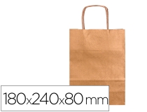 Bolsa papel Q-connect kraft