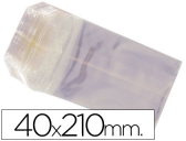 Bolsas celofan 40x210 mm paquete
