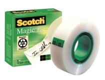 Cinta adhesiva Scotch -magic invisible 33