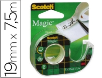 Cinta adhesiva Scotch magic invisible 7,5