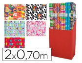 Papel de regalo infantil rollo