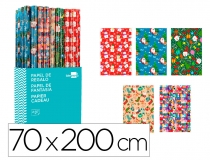 Papel de regalo Liderpapel navidad