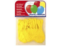 Globo 100% latex biodegradable pastel amarillo