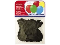 Globo 100% latex biodegradable pastel negro