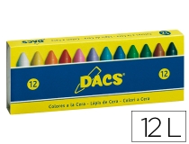 Lapices cera Dacs caja de 12