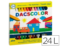 Lapices cera Dacs color caja