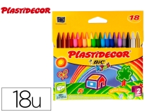 Lapices cera Plastidecor caja