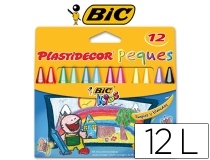 Lapices cera Plastidecor peques caja 