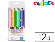 Lapices de colores Carioca pastel blister