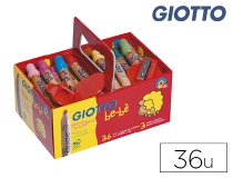 Compra Lapices cera giotto bebe super schoolpack de 40 unidades + 2  sacapauntas