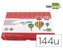 Lapices de colores Liderpapel school pack  LC11