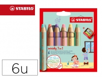 Lapices de colores Stabilo woody