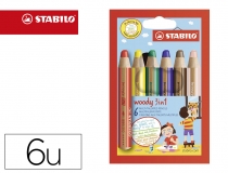 Lapices de colores Stabilo woody 3