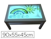 Mesa con luz Henbea madera 