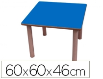 Mesa madera mobetuc t1 cuadrada