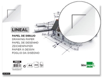 Papel dibujo Liderpapel 210x297mm 150g