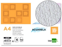 Papel dibujo Liderpapel 210x297mm 300g m2  AC06