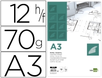 Papel dibujo Liderpapel A3 297x420mm