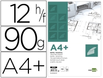 Papel dibujo Liderpapel A4+ 320x240mm