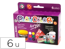 Pintura acrilica playcolor acrylic basic 40