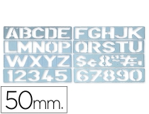 Plantilla Liderpapel rotulacion 1700 letras y  PY02