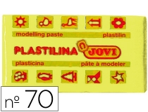 Plastilina Jovi 70 amarillo claro unidad