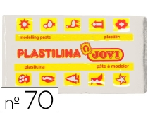 Plastilina Jovi 70 blanca unidad tamao