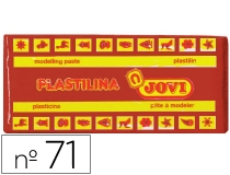 Plastilina Jovi 71 marron unidad