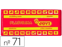 Plastilina Jovi 71 rubi unidad