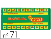 Plastilina Jovi 71 verde claro unidad