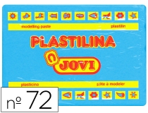 Plastilina Jovi 72 azul claro unidad