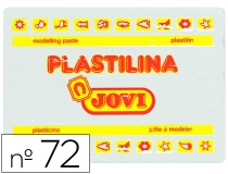 Plastilina Jovi 72 blanco unidad tamao