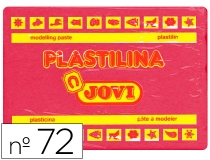 Plastilina Jovi 72 rubi unidad tamao