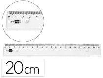 Regla Liderpapel plastico irrompible