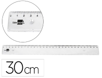 Regla Liderpapel plastico irrompible