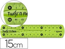 Regla Maped plastico flexible 15 cm
