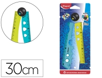 Regla Maped plastico plegable croc croc