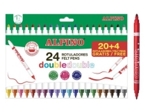 Rotulador Alpino double double