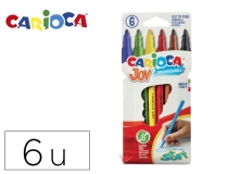 Rotulador Carioca joy caja de 6