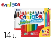 Carioca - Ceras Colores 24 Unidades Jumbo