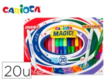 Rotulador Carioca magic borrable caja