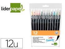 Rotulador Liderpapel punta pincel extra suave  RT16