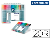 Rotulador Staedtler triplus fineliner 334 estuche