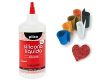 Silicona liquida Plico bote de 500