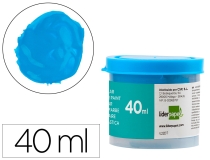 Tempera Liderpapel escolar 40 ml azul  TP59