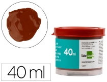 Tempera Liderpapel escolar 40 ml marron  TP63